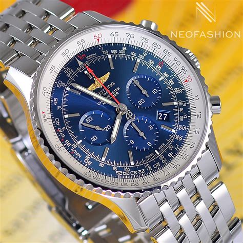 breitling navitimer 1 b01 blue dial